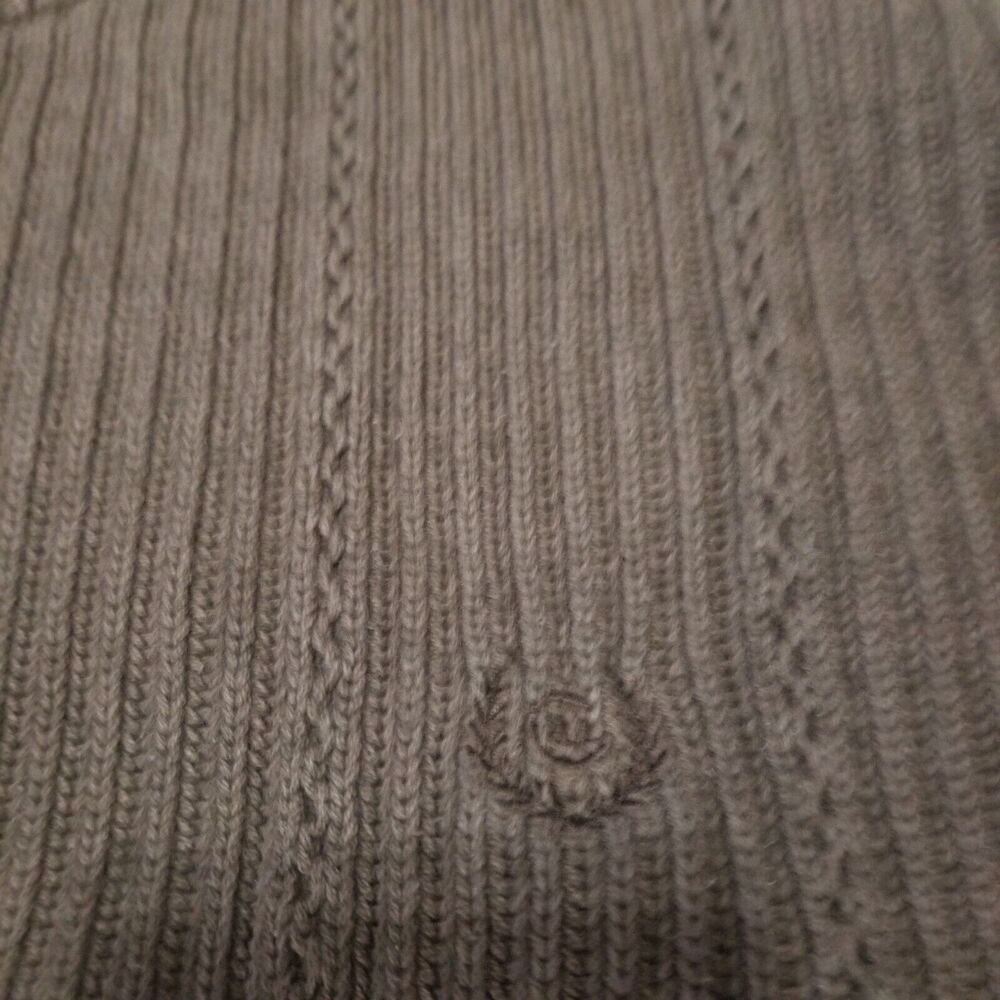 Vintage‎ Chaps Ralph Lauren Cable-Knit Brown USA Crewneck Sweater Men’s Size XXL - Picture 8 of 12